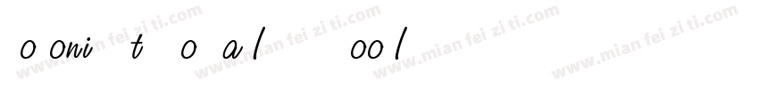 Bodoni SvtyTwoSwa ITC TT BookIt字体转换
